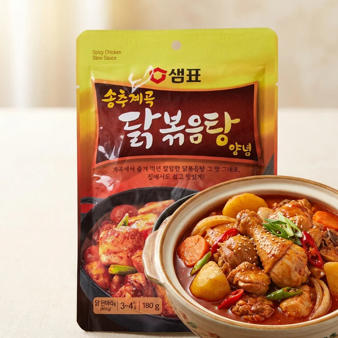 Sempio Songchu Valley Chicken Stir-Fry Stew Seasoning 180g