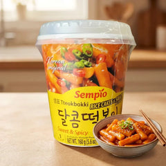 🎁 (2+1) 샘표 달콤떡볶이 컵 160g (100% off)