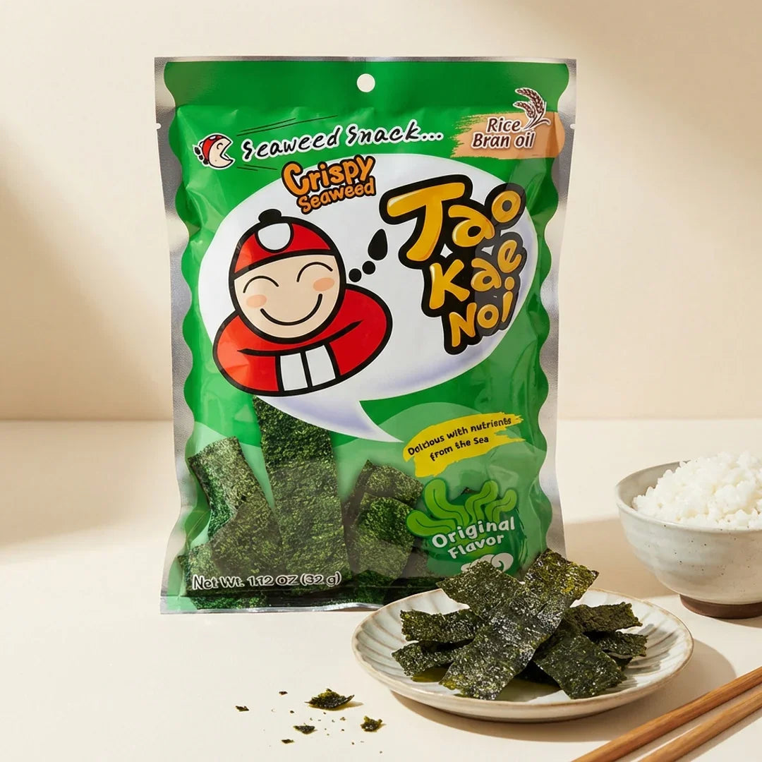 Taokaenoi Seaweed Snack Original 32g
