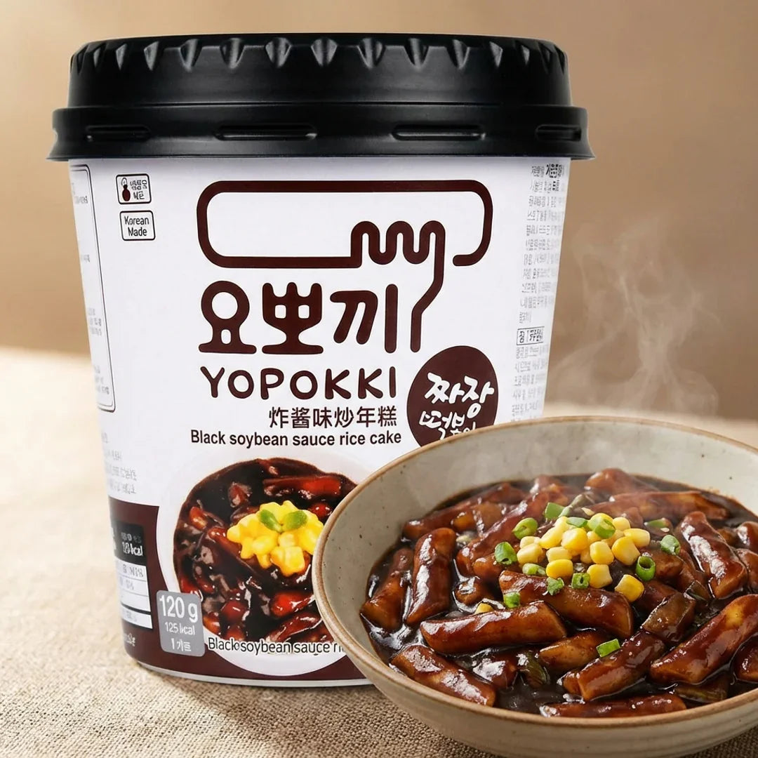 Youngpoong Yopokki Jjajang Tteokbokki Cup 140g