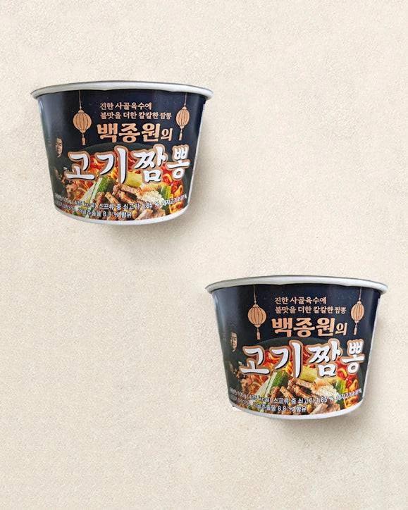 Baek Jong-won's Meat Jjamppong 105g*2-Pack Bundle 2 - DotAsia