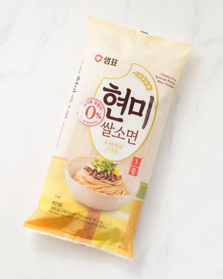 샘표 현미쌀소면 400g - DotAsia :: 유럽 최대 아시아 식품 온라인몰 | 한국 K-Food ·일본·중국 식품 전문
