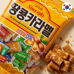 (2+1) 크라운 땅콩카라멜 120g