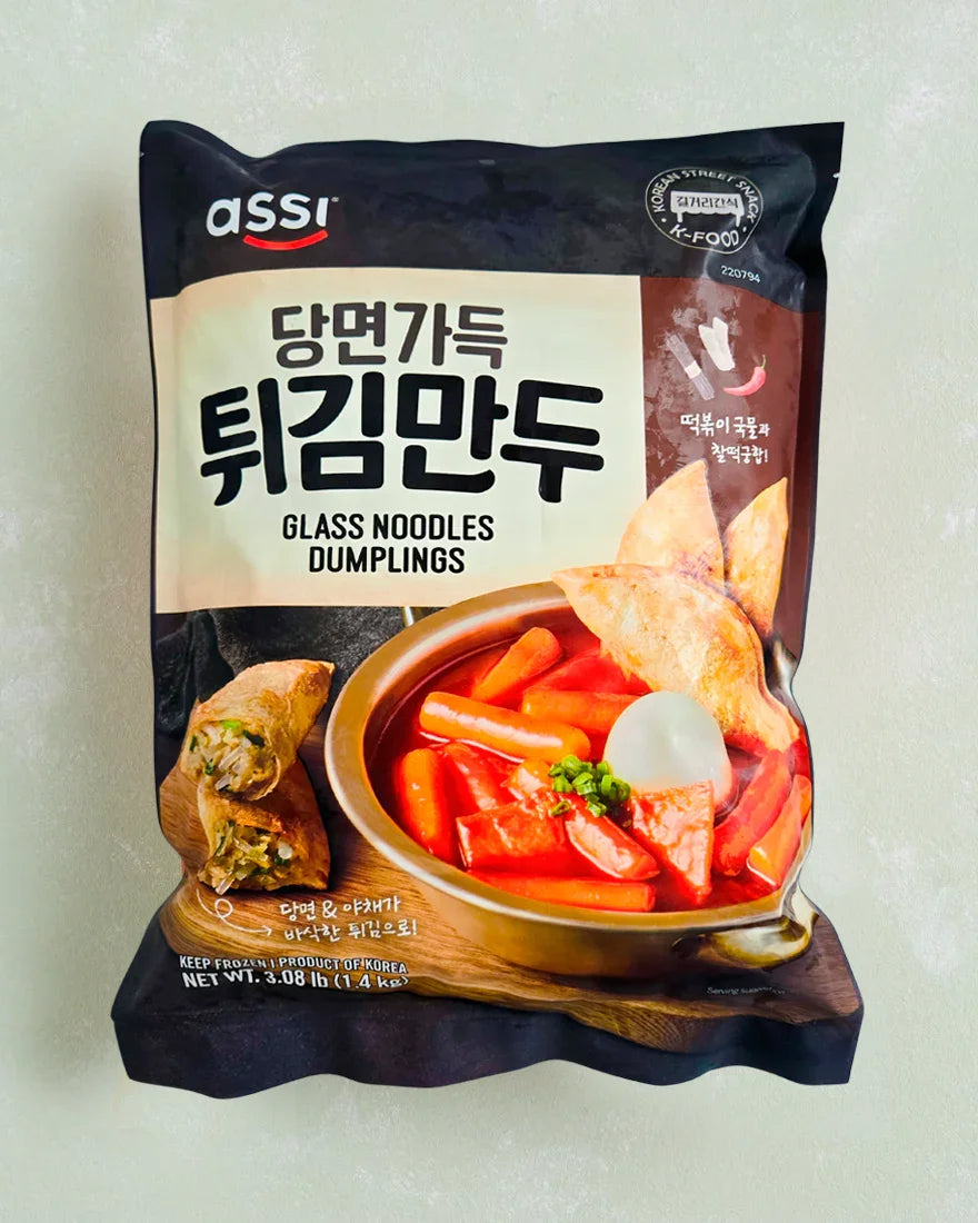 Assi Sweet Potato Starch Noodle Filled Fried Dumplings 1.4kg - Frozen - DotAsia