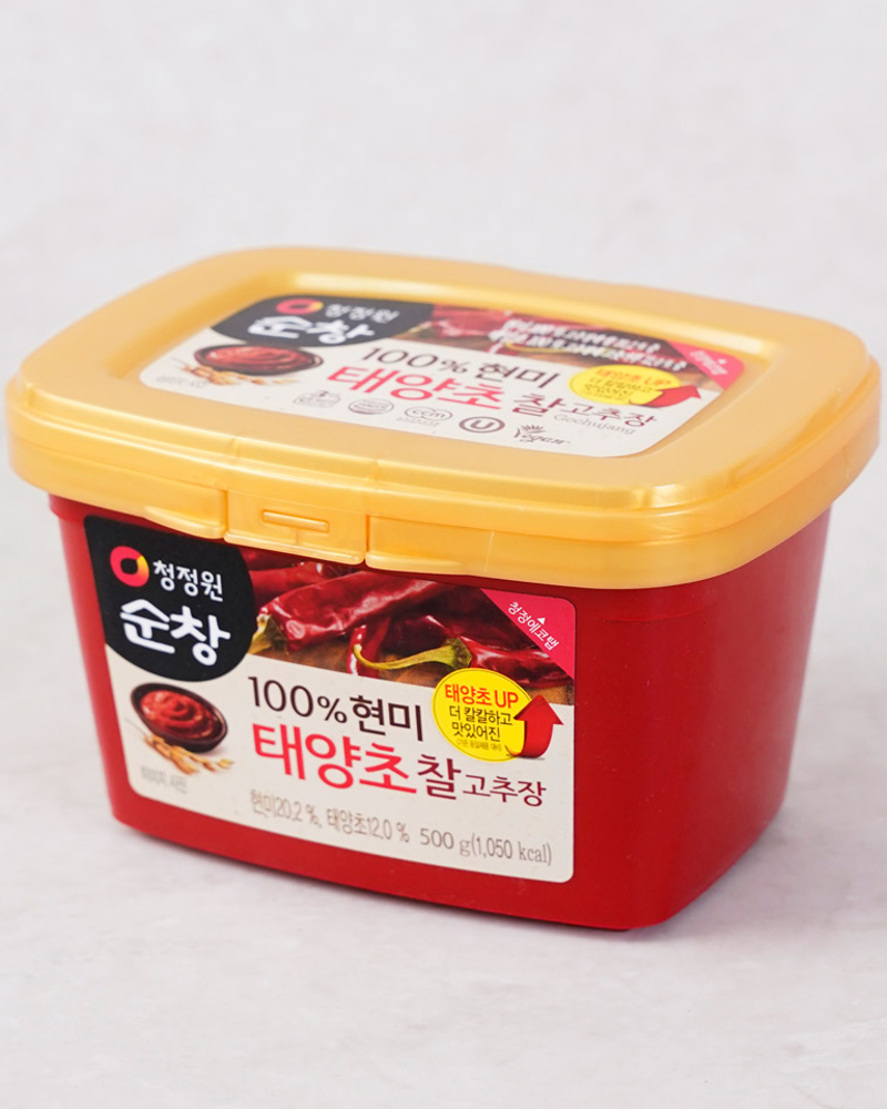 청정원 순창 100% 현미 태양초 찰고추장 500g - DotAsia :: 유럽 최대 아시아 식품 온라인몰 | 한국 K-Food ·일본·중국 식품 전문