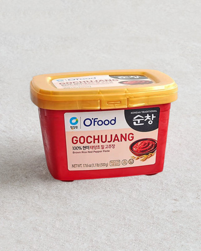 청정원 오푸드 순창 100% 현미 태양초 찰고추장 500g @sale@ - DotAsia :: 유럽 최대 아시아 식품 온라인몰 | 한국 K-Food ·일본·중국 식품 전문