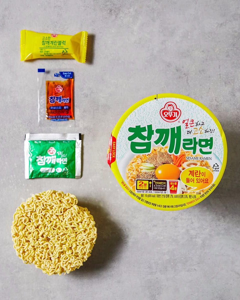오뚜기 참깨라면 큰컵 110g - DotAsia :: 유럽 최대 아시아 식품 온라인몰 | 한국 K-Food ·일본·중국 식품 전문