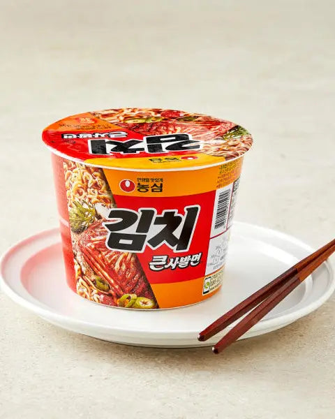 농심 김치 큰사발 112g - DotAsia :: 유럽 최대 아시아 식품 온라인몰 | 한국 K-Food ·일본·중국 식품 전문