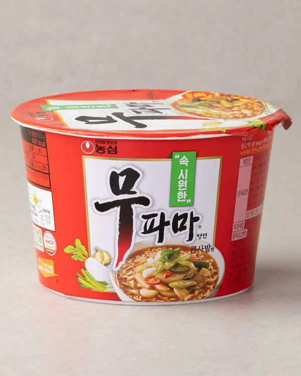 농심 무파마탕면 큰사발 112g - DotAsia :: 유럽 최대 아시아 식품 온라인몰 | 한국 K-Food ·일본·중국 식품 전문
