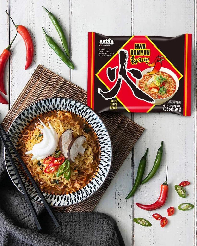 팔도 화라면 120g - DotAsia :: 유럽 최대 아시아 식품 온라인몰 | 한국 K-Food ·일본·중국 식품 전문