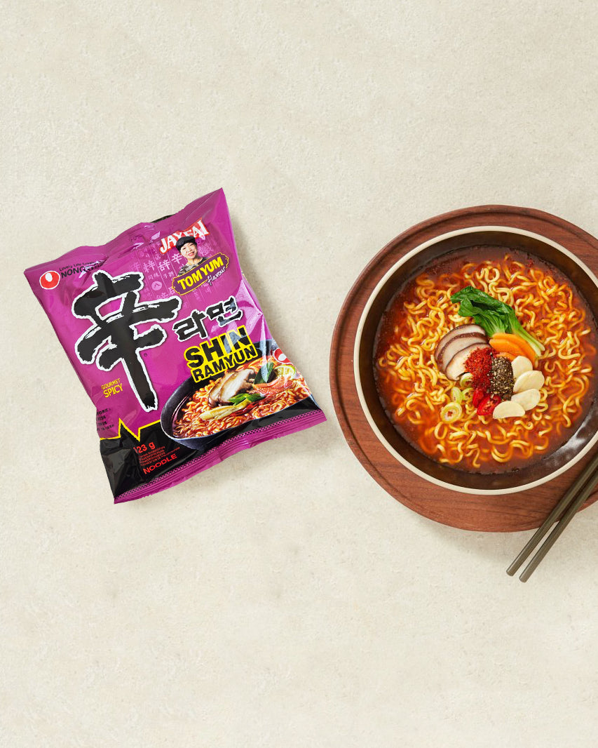 농심 신라면 - 똠얌맛 123g - DotAsia :: 유럽 최대 아시아 식품 온라인몰 | 한국 K-Food ·일본·중국 식품 전문