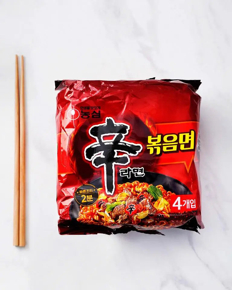 농심 신라면 볶음면 131g - DotAsia :: 유럽 최대 아시아 식품 온라인몰 | 한국 K-Food ·일본·중국 식품 전문