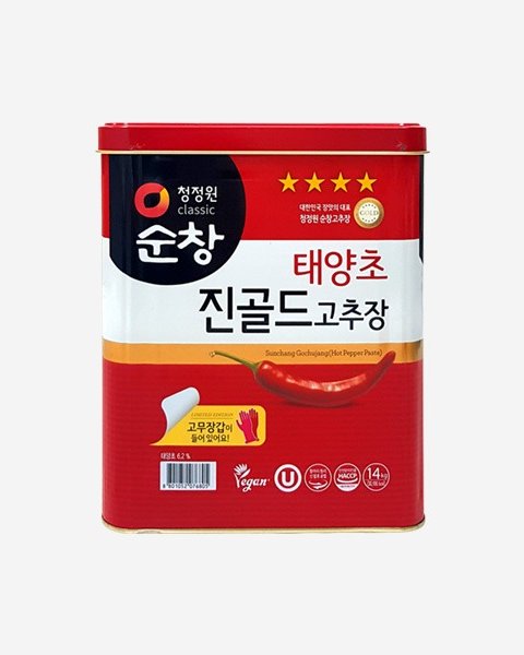 청정원 순창 진골드고추장 14kg - DotAsia :: 유럽 최대 아시아 식품 온라인몰 | 한국 K-Food ·일본·중국 식품 전문