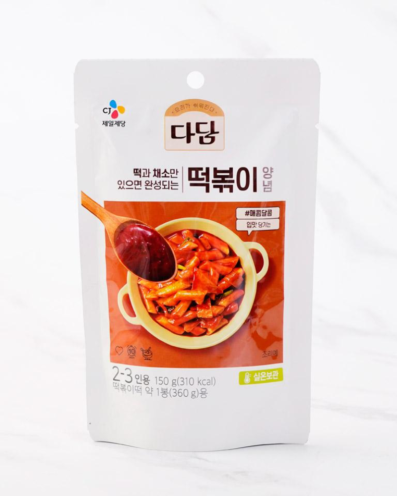백설 다담 매콤달콤 떡볶이양념 150g - DotAsia :: 유럽 최대 아시아 식품 온라인몰 | 한국 K-Food ·일본·중국 식품 전문