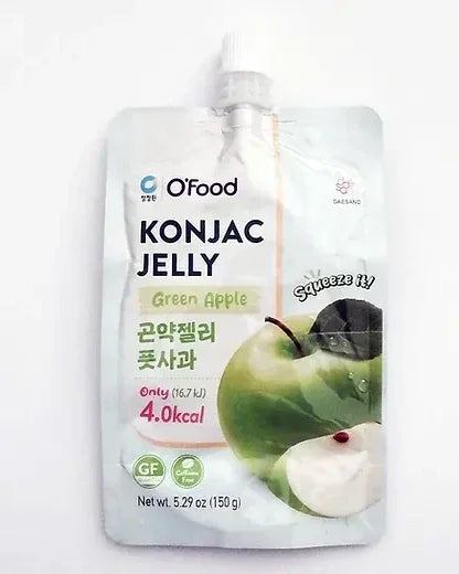 Chungjungone Konjac Jelly Green Apple 150g - DotAsia