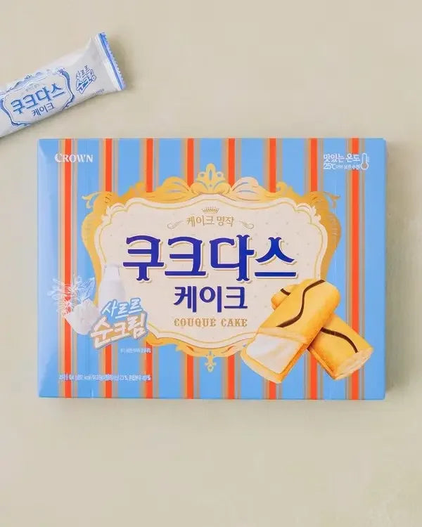 Crown Cookdas Cake 154g (10 pieces) - DotAsia