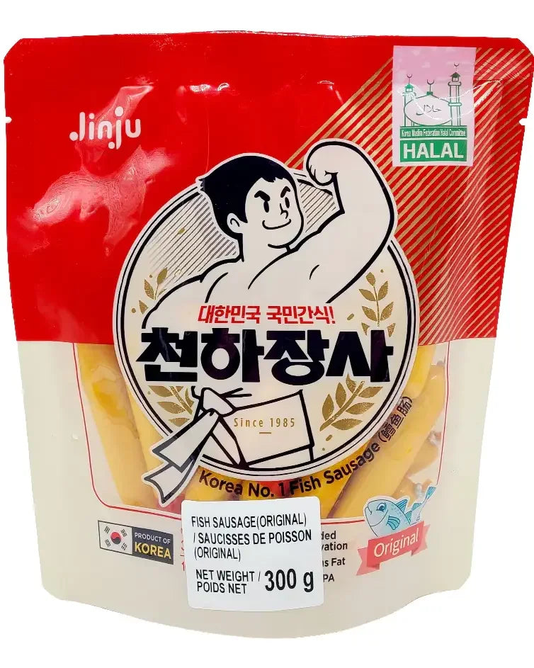 Jinju Chunhajangsa Sausage Original 15g*20pcs 2 - DotAsia