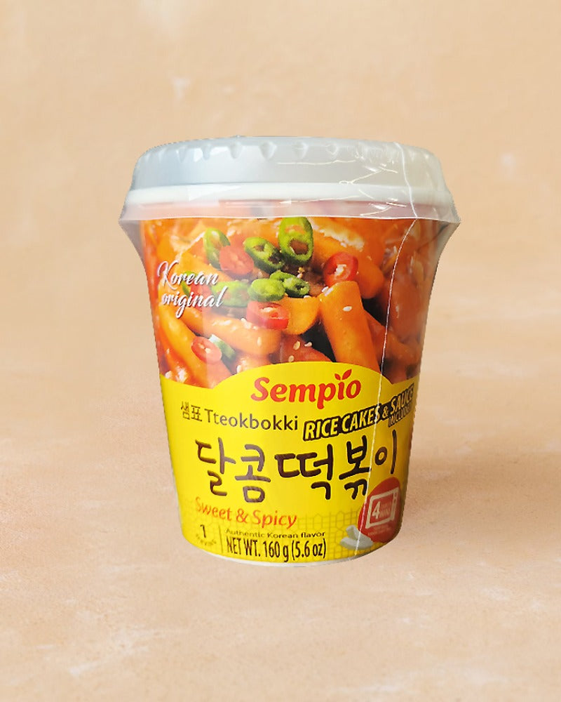 샘표 달콤떡볶이 컵 160g - DotAsia :: 유럽 최대 아시아 식품 온라인몰 | 한국 K-Food ·일본·중국 식품 전문