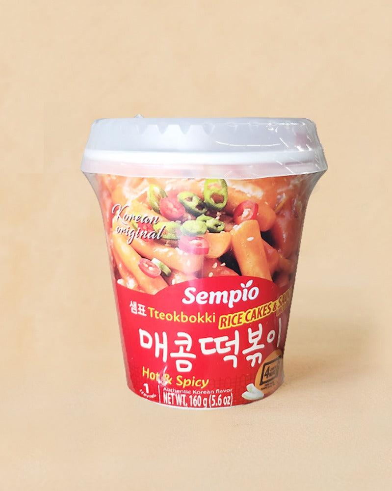 샘표 매콤떡볶이 컵 160g - DotAsia :: 유럽 최대 아시아 식품 온라인몰 | 한국 K-Food ·일본·중국 식품 전문
