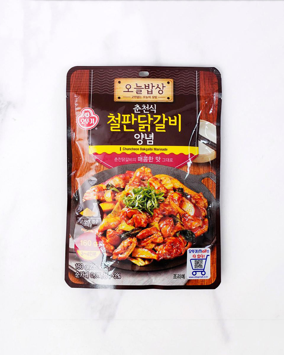 오뚜기 춘천식 철판 닭갈비 양념 160g - DotAsia :: 유럽 최대 아시아 식품 온라인몰 | 한국 K-Food ·일본·중국 식품 전문
