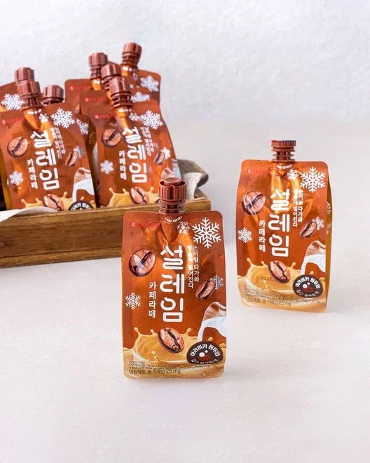 롯데 설레임 카페라떼 160g - 냉동 - DotAsia