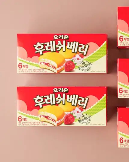오리온 후레쉬베리168g (6개입) - DotAsia :: 유럽 최대 아시아 식품 온라인몰 | 한국 K-Food ·일본·중국 식품 전문
