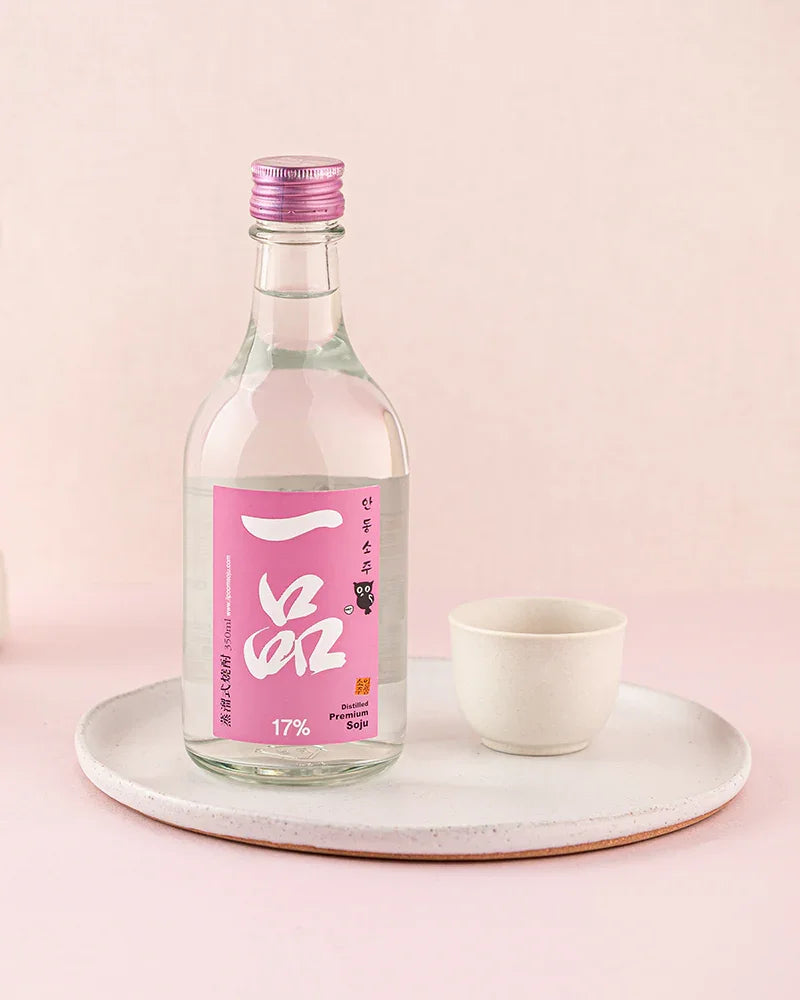 Andong Ilpum Soju 17% 350ml - DotAsia