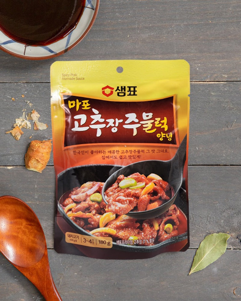 샘표 마포고추장주물럭양념 180g - DotAsia :: 유럽 최대 아시아 식품 온라인몰 | 한국 K-Food ·일본·중국 식품 전문