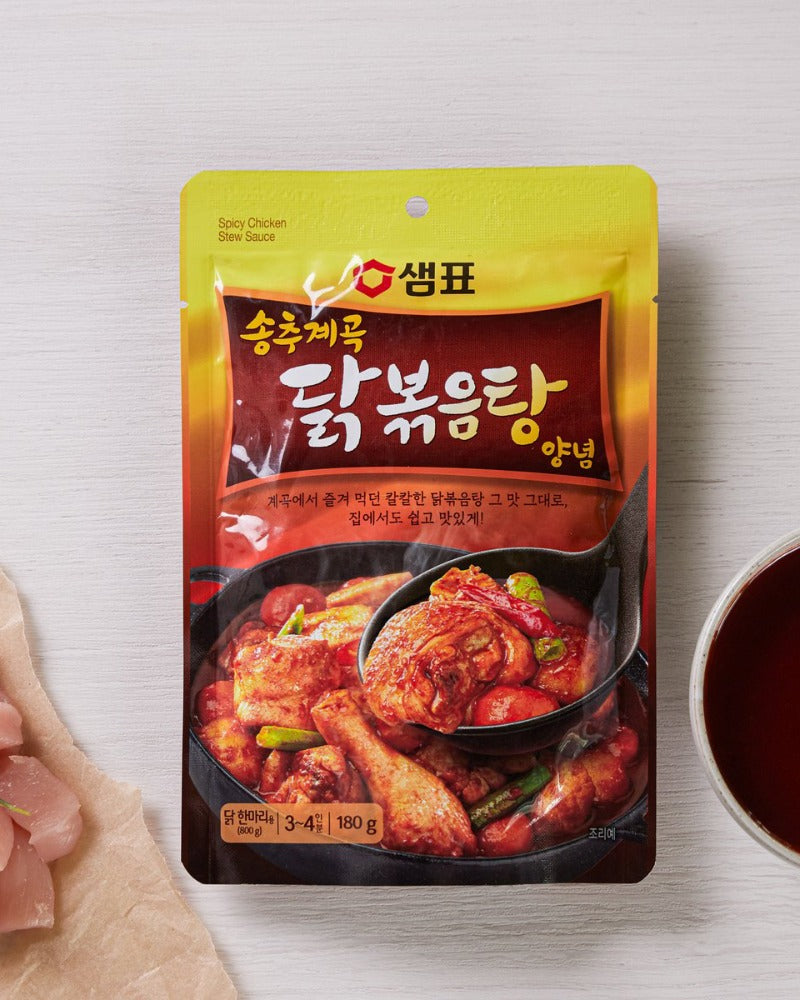 샘표 송추계곡 닭볶음탕양념 180g - DotAsia :: 유럽 최대 아시아 식품 온라인몰 | 한국 K-Food ·일본·중국 식품 전문