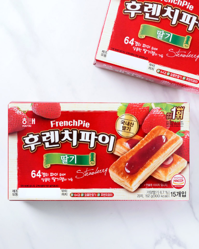 해태 후렌치파이 딸기 192g (15개입) - DotAsia :: 유럽 최대 아시아 식품 온라인몰 | 한국 K-Food ·일본·중국 식품 전문