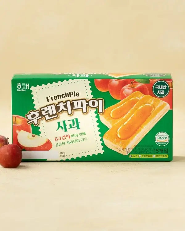 해태 후렌치파이 사과 192g (15개입) - DotAsia :: 유럽 최대 아시아 식품 온라인몰 | 한국 K-Food ·일본·중국 식품 전문
