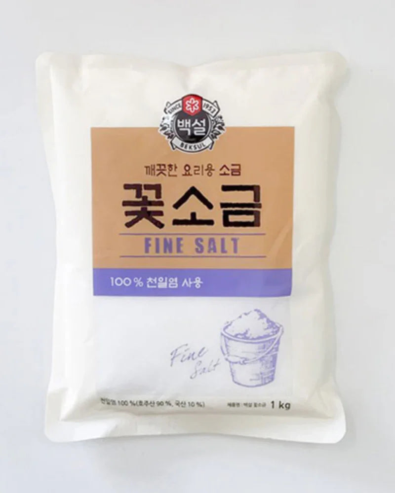 Beksul Flower Salt 1kg - DotAsia