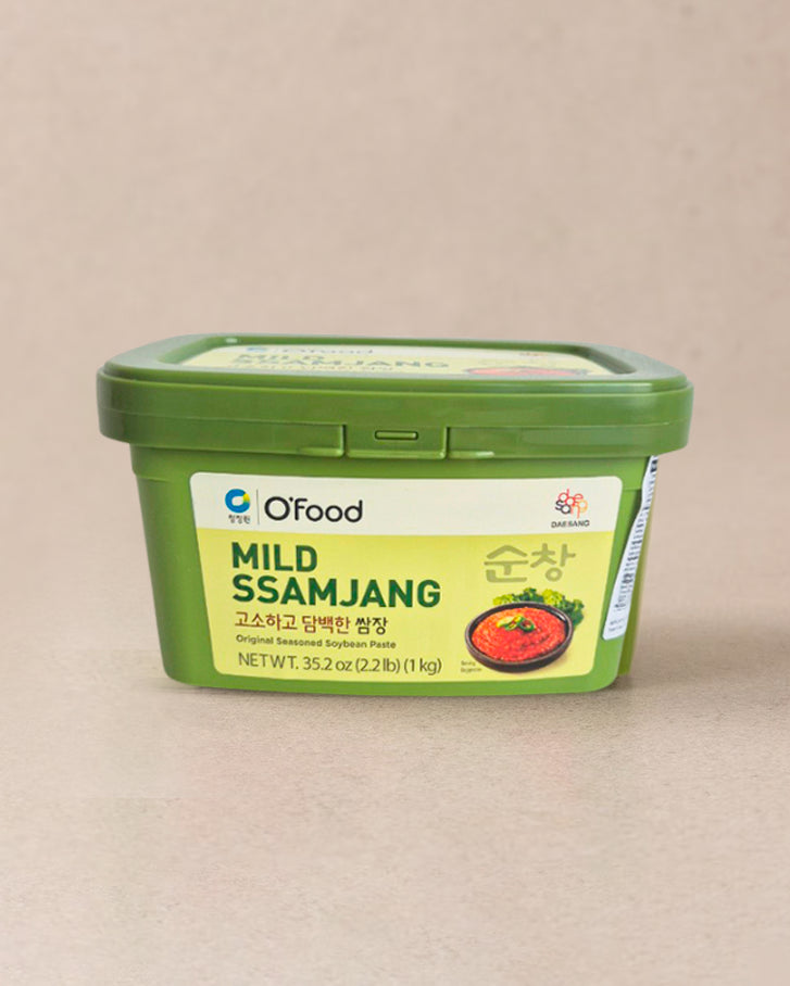 청정원 오푸드 고소하고 담백한 쌈장 1kg - DotAsia :: 유럽 최대 아시아 식품 온라인몰 | 한국 K-Food ·일본·중국 식품 전문