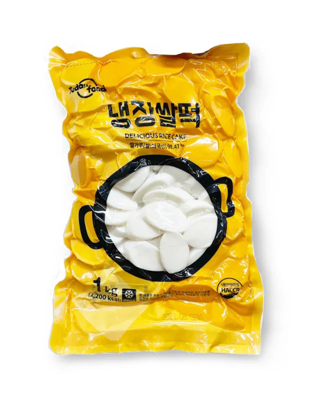 Todam Rice Tteokguk Rice Cake 1kg - Refrigerated 2 - DotAsia