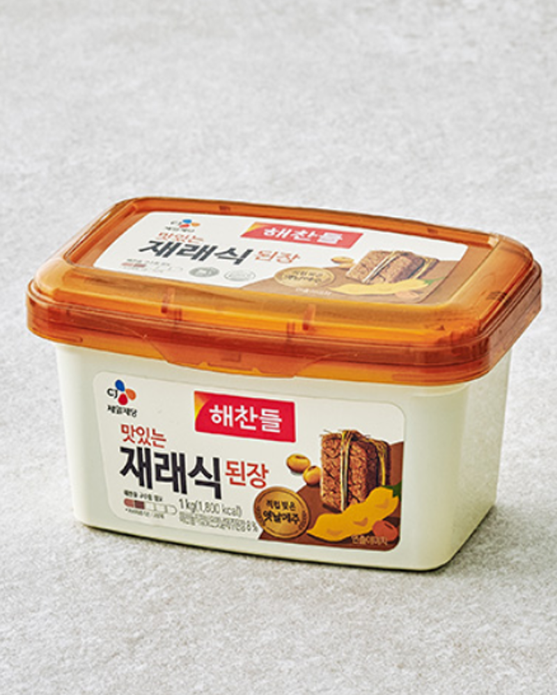 해찬들 맛있는 재래식 된장 1kg - DotAsia :: 유럽 최대 아시아 식품 온라인몰 | 한국 K-Food ·일본·중국 식품 전문