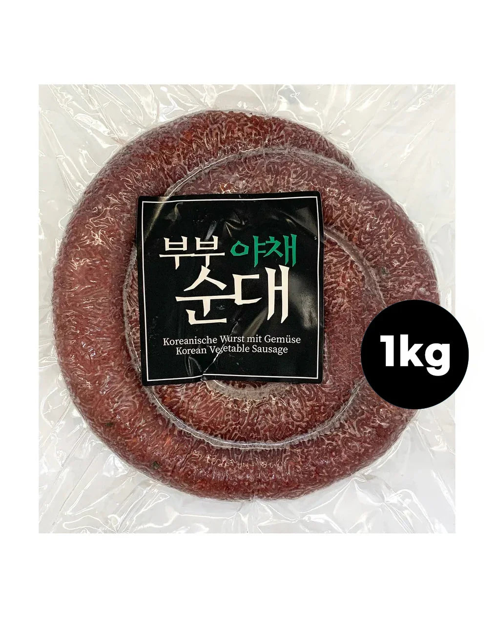 부부 야채순대 1kg - 냉동 - DotAsia