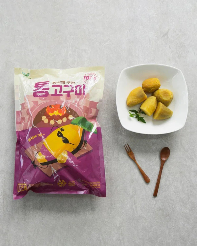 봄날인터내셔널 통고구마 1kg - 냉동 - DotAsia