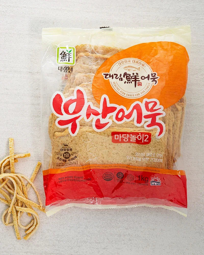 사조대림선 부산어묵 마당놀이 1kg - 냉동 - DotAsia
