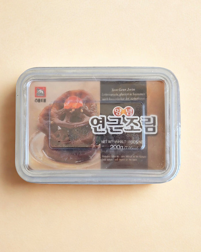 해태 양념 연근조림 200g - 냉동 - DotAsia :: 유럽 최대 아시아 식품 온라인몰 | 한국 K-Food ·일본·중국 식품 전문