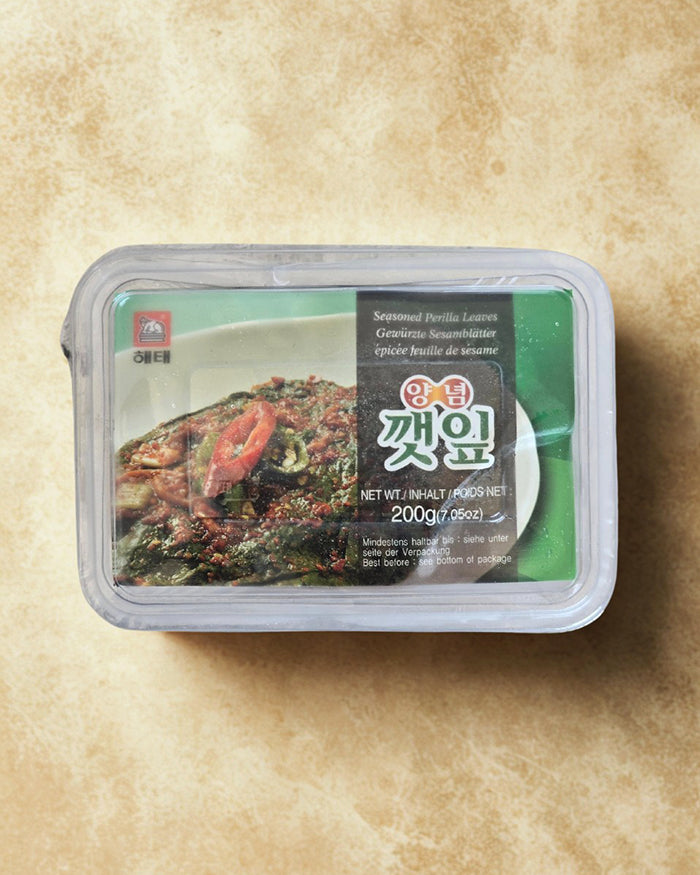 해태  양념깻잎 200g - 냉동 - DotAsia :: 유럽 최대 아시아 식품 온라인몰 | 한국 K-Food ·일본·중국 식품 전문