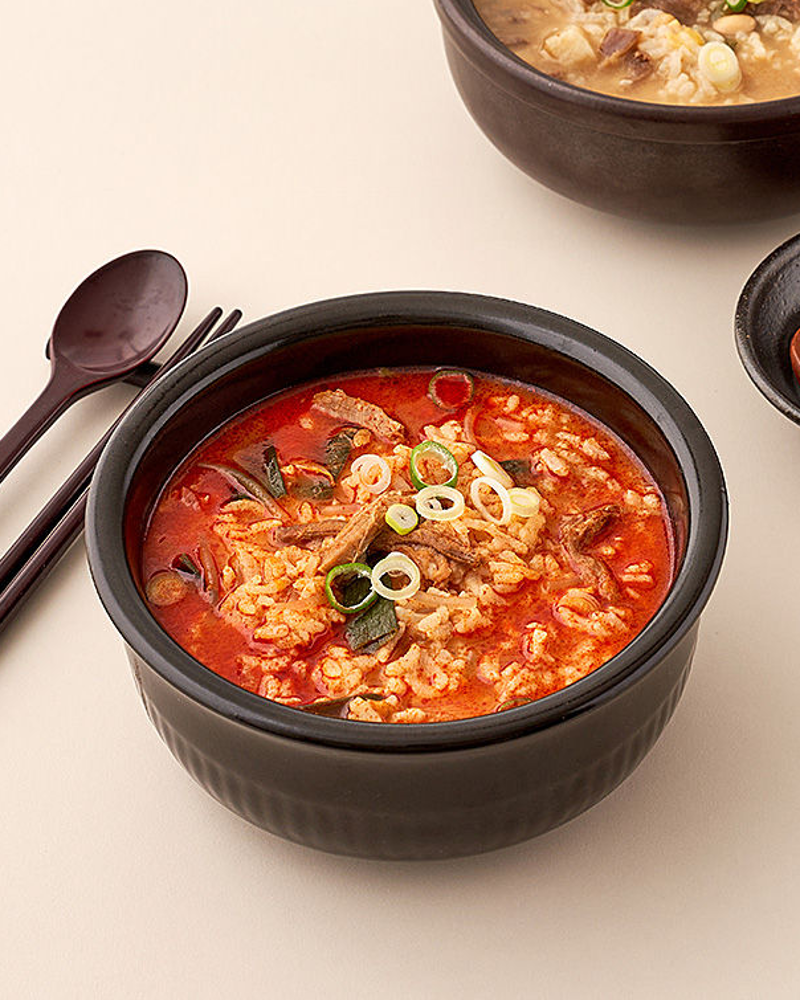 한우물 육개장 국밥 210g - 냉동 - DotAsia :: 유럽 최대 아시아 식품 온라인몰 | 한국 K-Food ·일본·중국 식품 전문