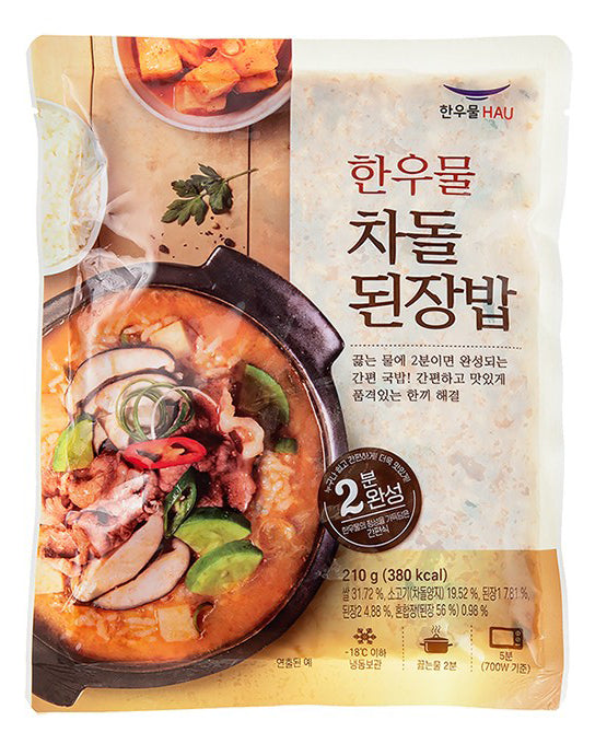 한우물 차돌 된장밥 210g - 냉동 - DotAsia :: 유럽 최대 아시아 식품 온라인몰 | 한국 K-Food ·일본·중국 식품 전문