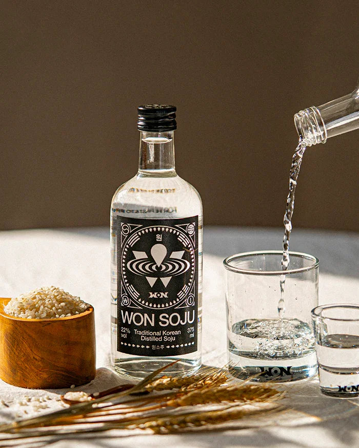 Won Soju Original 22% 375ml 3 - DotAsia