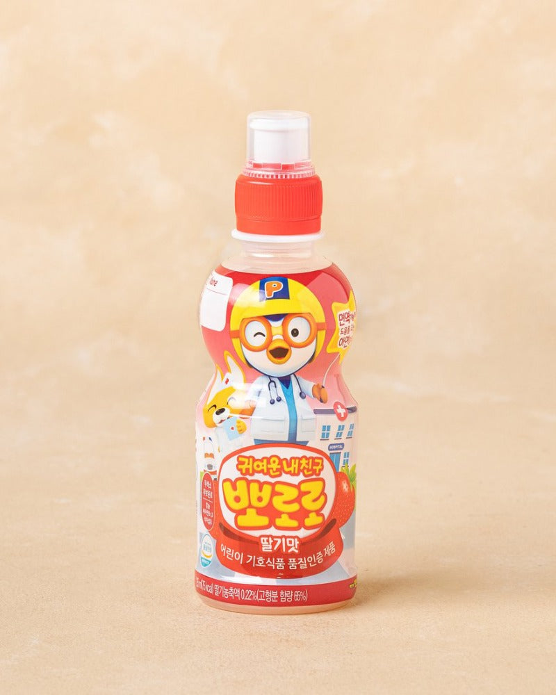 팔도 뽀로로 딸기맛 235ml - DotAsia :: 유럽 최대 아시아 식품 온라인몰 | 한국 K-Food ·일본·중국 식품 전문