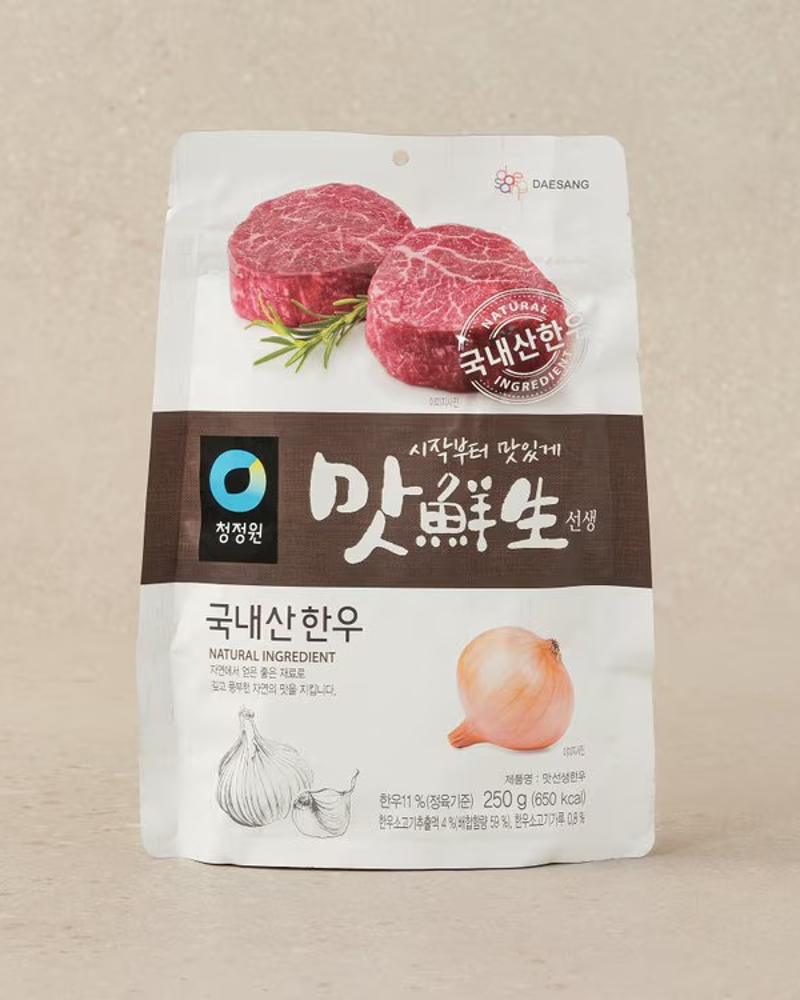 청정원 맛선생 국내산 한우 250g - DotAsia :: 유럽 최대 아시아 식품 온라인몰 | 한국 K-Food ·일본·중국 식품 전문