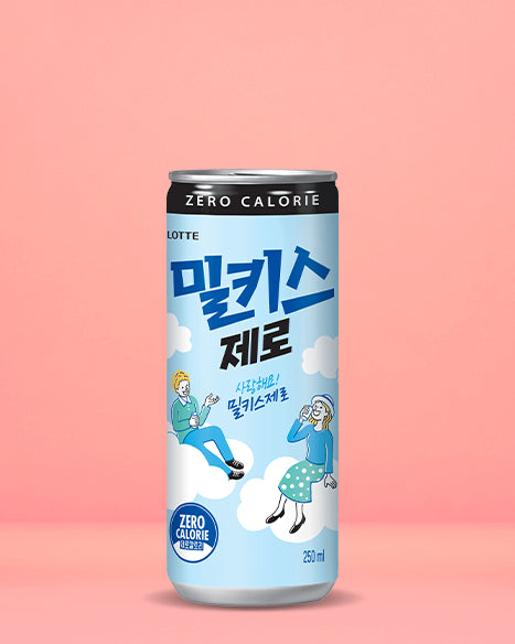 롯데 밀키스 제로 250ml - DotAsia :: 유럽 최대 아시아 식품 온라인몰 | 한국 K-Food ·일본·중국 식품 전문