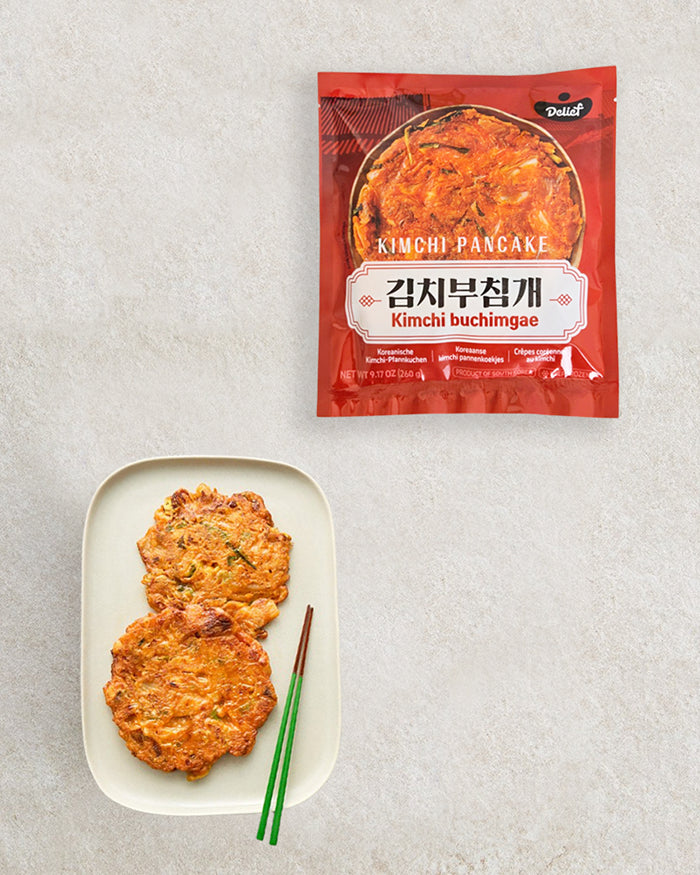 딜리프 김치부침개 260g - 냉동 - DotAsia :: 유럽 최대 아시아 식품 온라인몰 | 한국 K-Food ·일본·중국 식품 전문