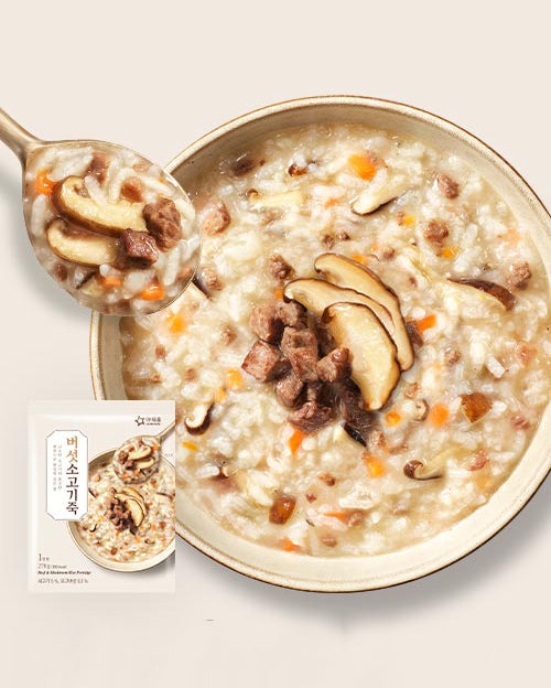 아워홈 버섯 소고기죽 270g - DotAsia :: 유럽 최대 아시아 식품 온라인몰 | 한국 K-Food ·일본·중국 식품 전문