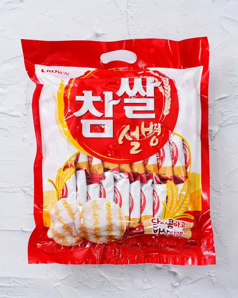 Crown Glutinous Rice Snow Cake Large Size 270g - DotAsia