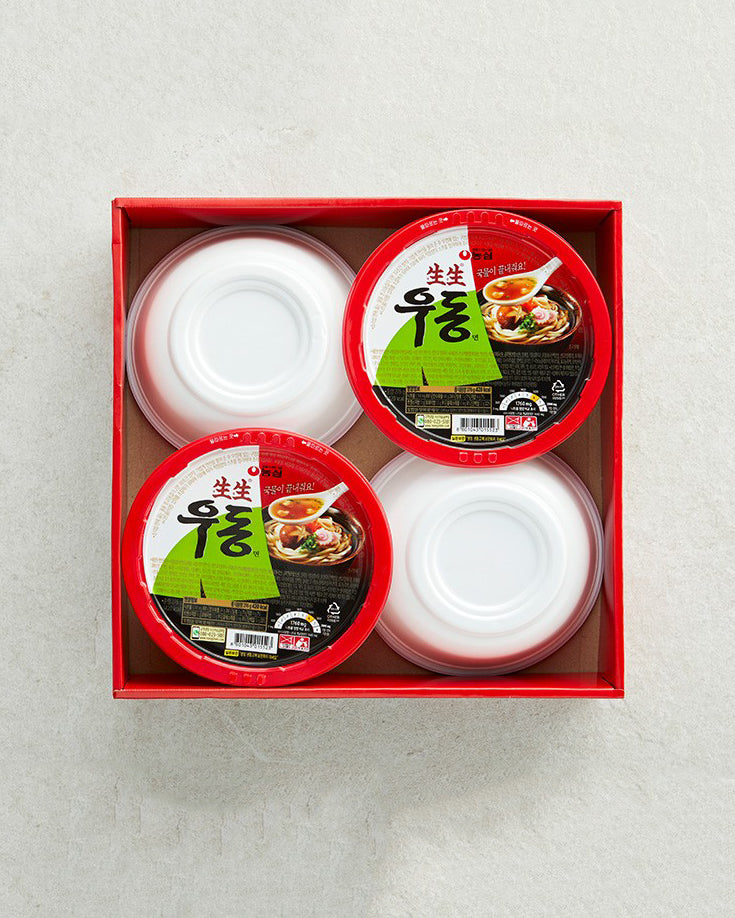 농심 생생우동면 용기 276g*4개입 묶음 - DotAsia :: 유럽 최대 아시아 식품 온라인몰 | 한국 K-Food ·일본·중국 식품 전문